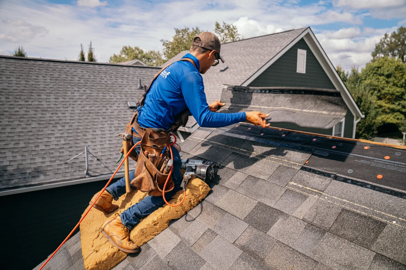 Commercial roof inspection documented in Mount Carmel