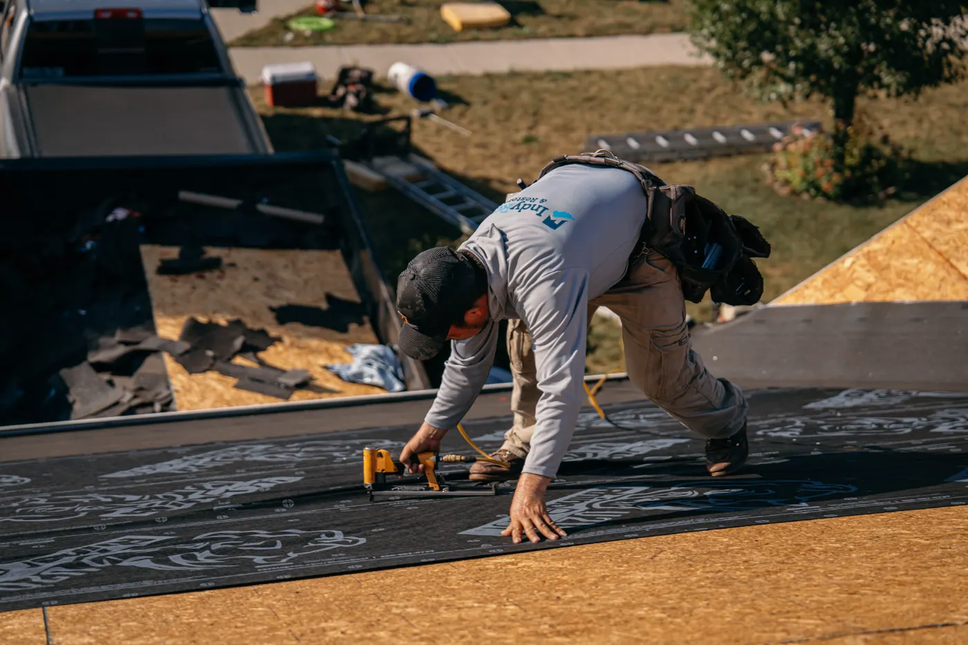 Commercial roof inspection documented in Mount Carmel
